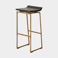Givens Wood Seat Bar Stool