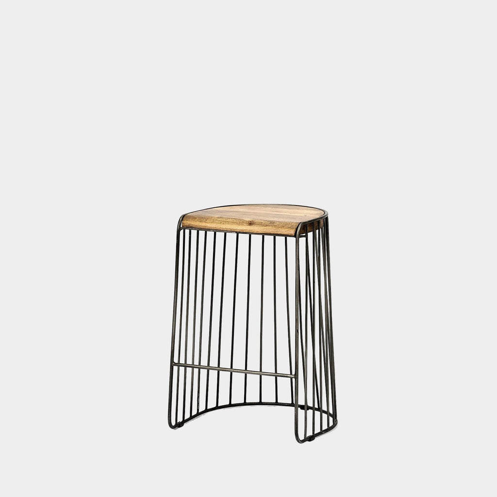 Seagram Wood Seat Bar/Counter Stool