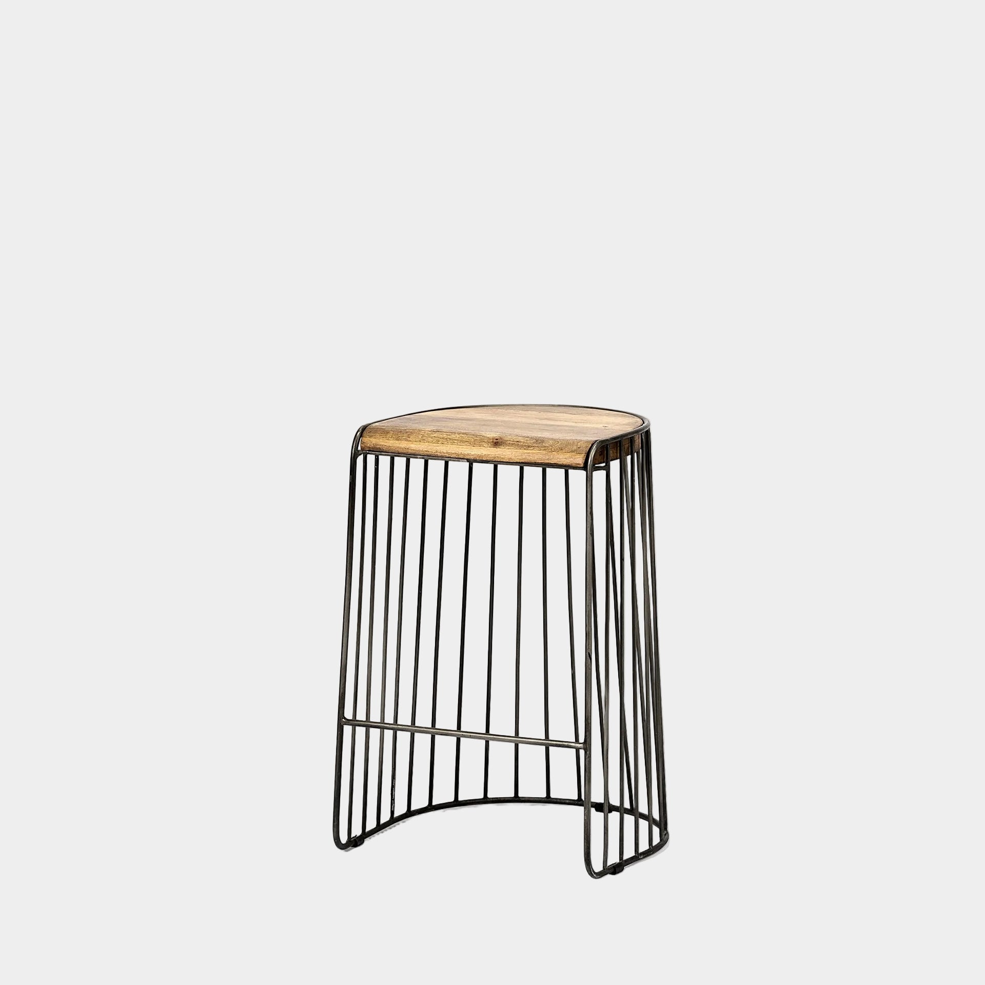 Seagram Wood Seat Bar/Counter Stool