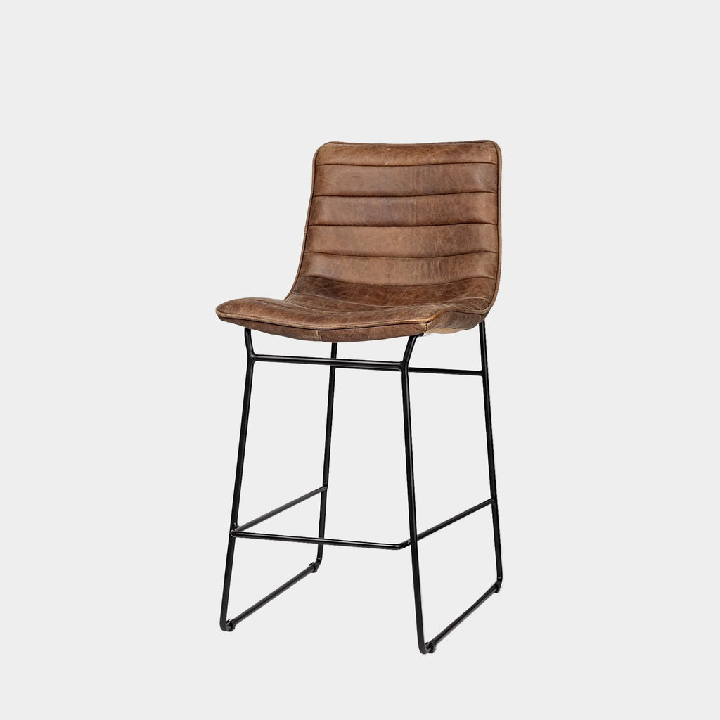 Meritt Leather Seat Bar Stool