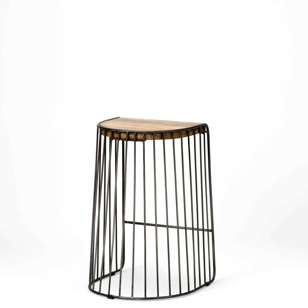 Seagram Wood Seat Bar/Counter Stool