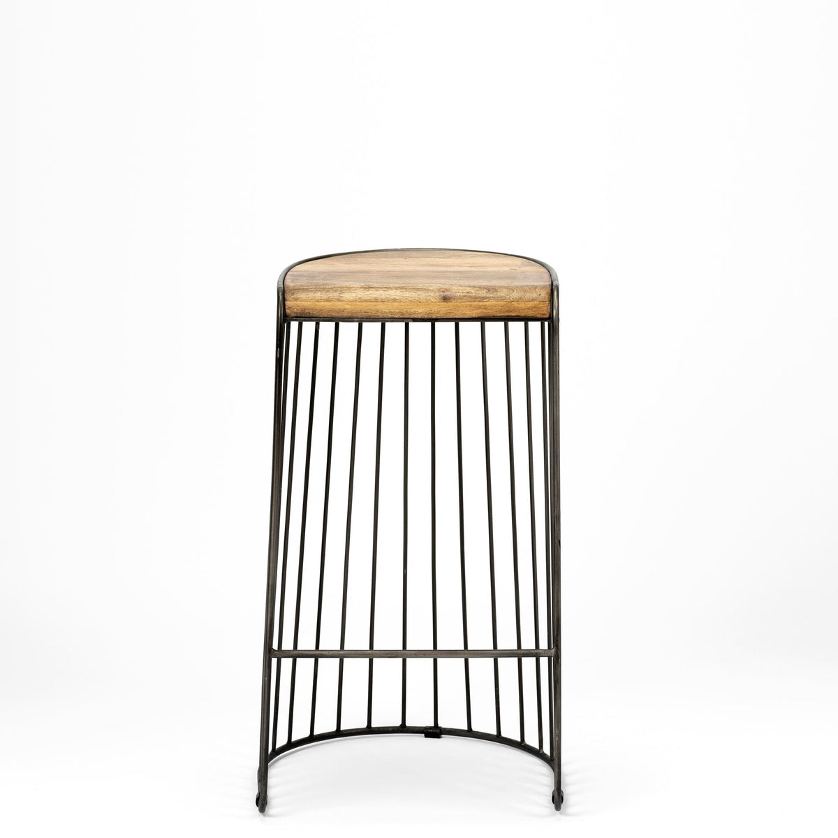 Seagram Wood Seat Bar/Counter Stool