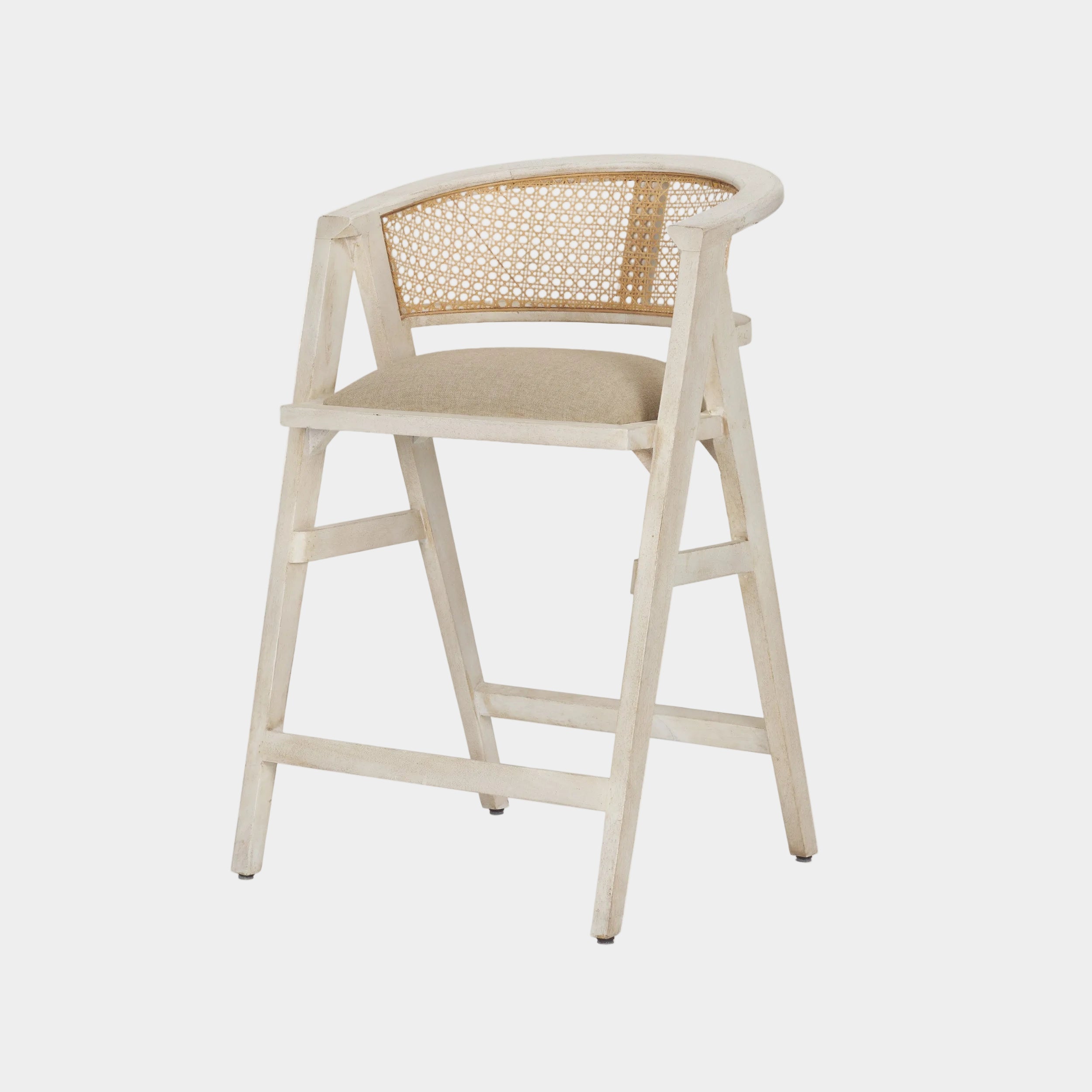 Tabitha Upholstered Seat Bar/Counter Stool