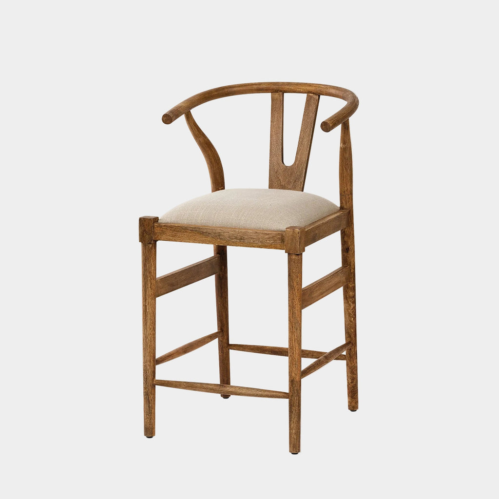 Trixie Upholstered Seat Counter Stool