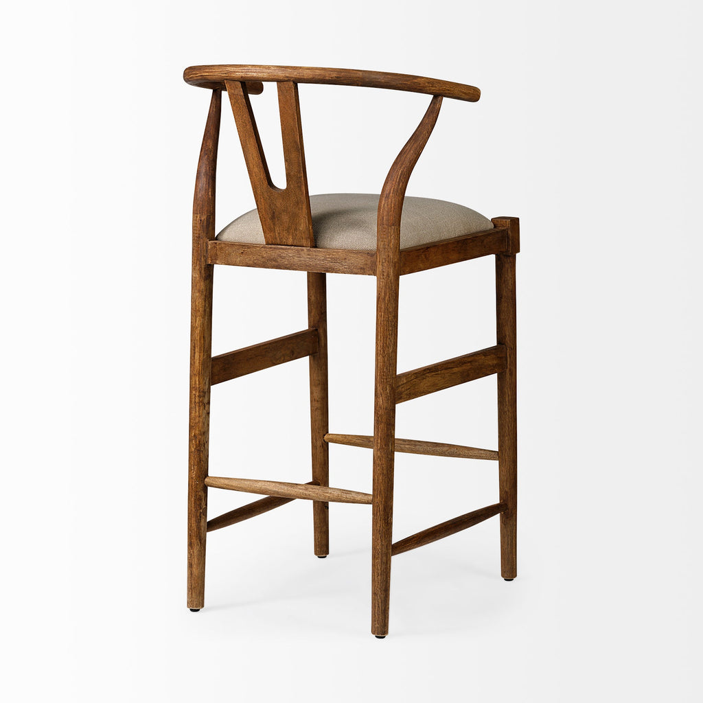 Trixie Upholstered Seat Bar Stool
