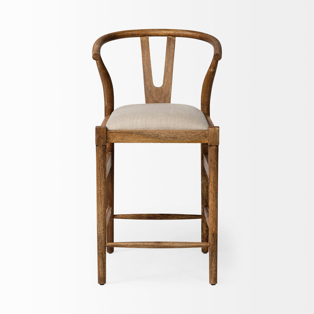 Trixie Upholstered Seat Counter Stool