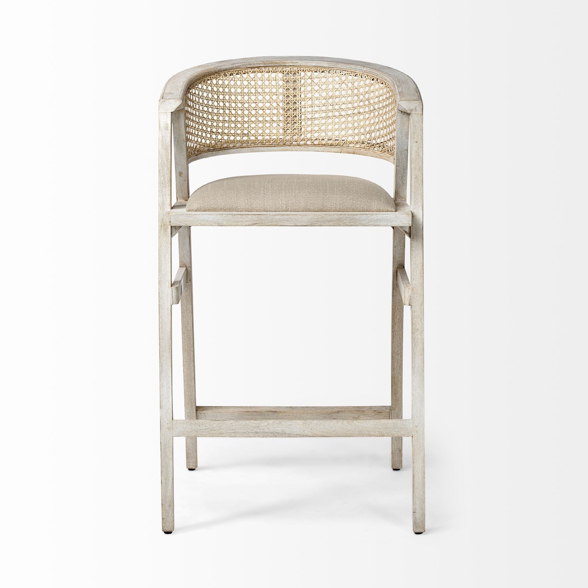 Tabitha Upholstered Seat Bar/Counter Stool