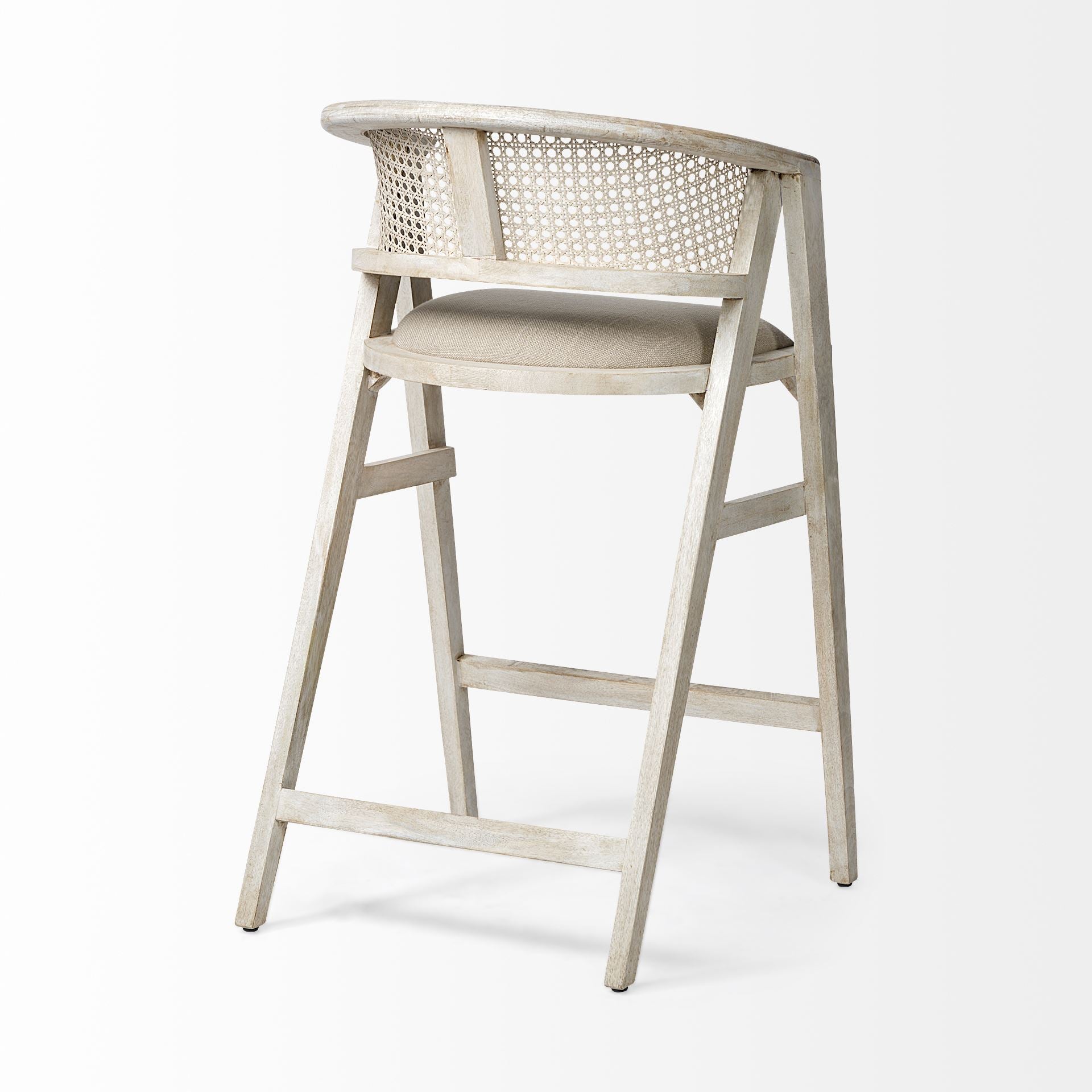 Tabitha Upholstered Seat Bar/Counter Stool
