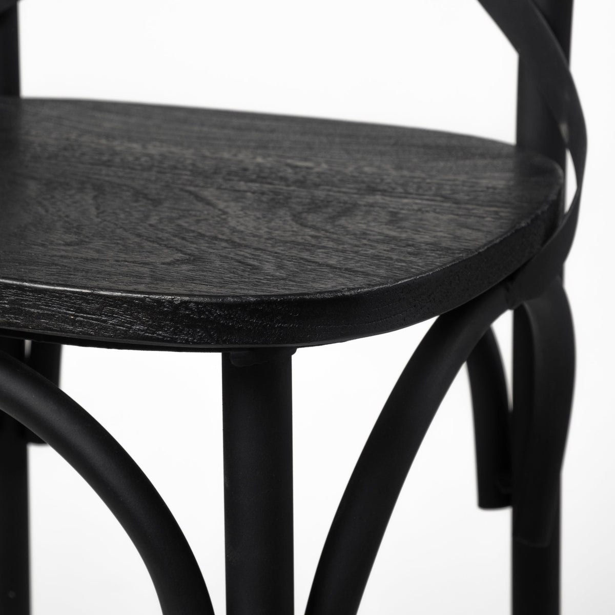 Etienne Wood Seat Bar/Counter Stool