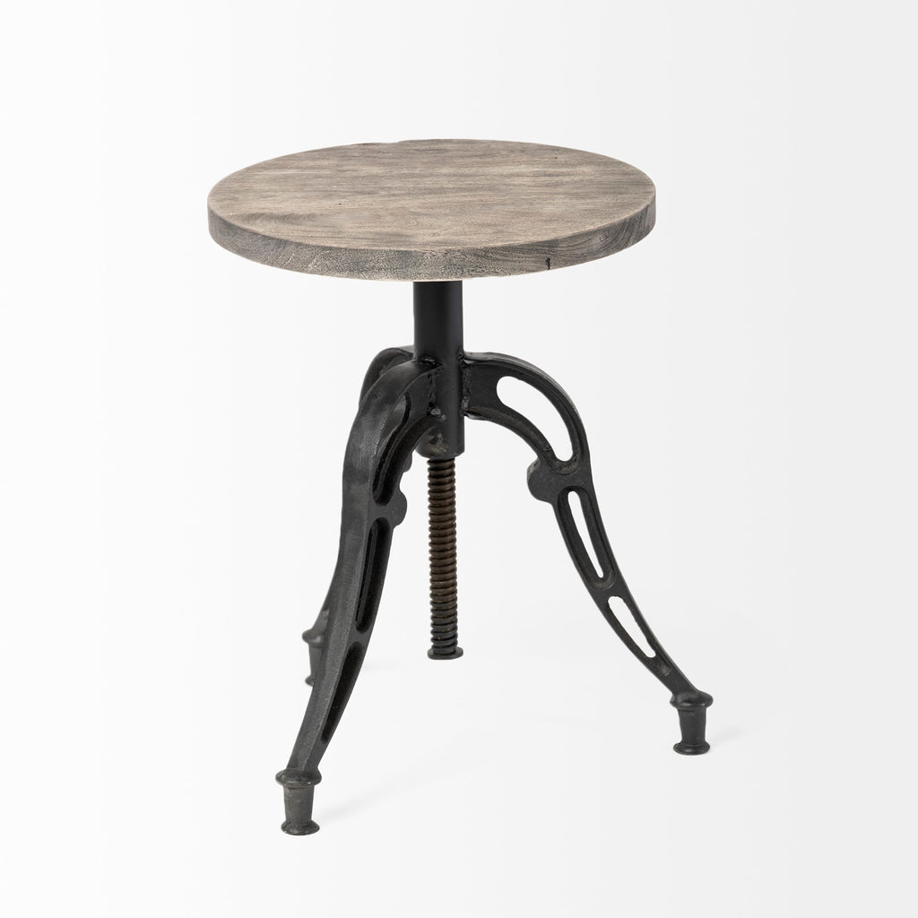 Emslie Wood Seat Counter Stool