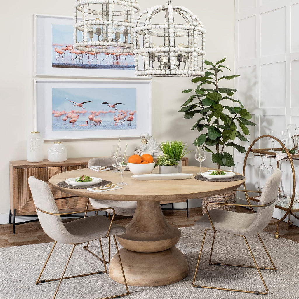 Crossman 60" Round Dining Table
