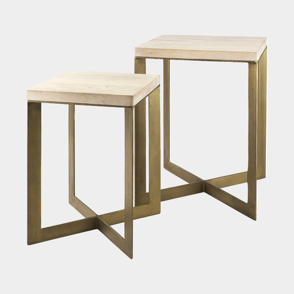 Faye End/Side Table Set of 2