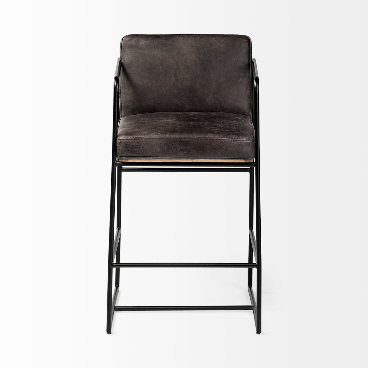 Stamford Leather Counter Stool