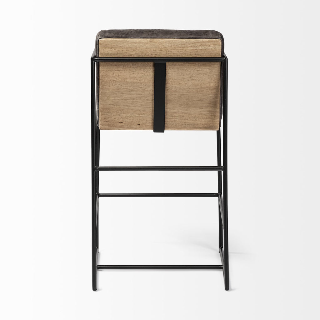 Stamford Leather Counter Stool