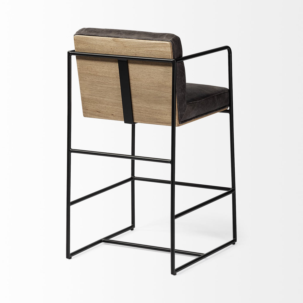 Stamford Leather Counter Stool