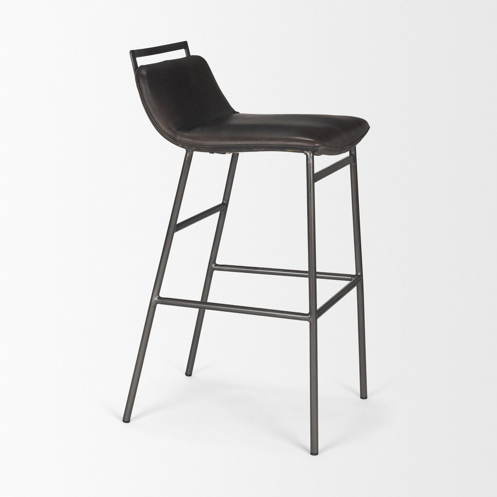 Kavalan Leather Seat Bar/Counter Stool