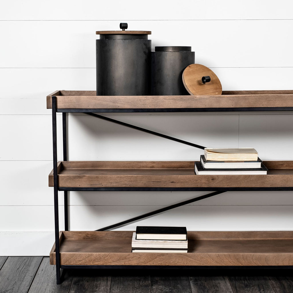 Trey Wood Console Table