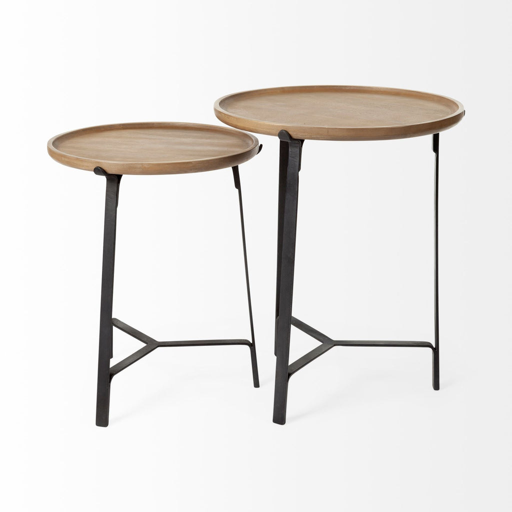 Helios End/Side Table Set of 2