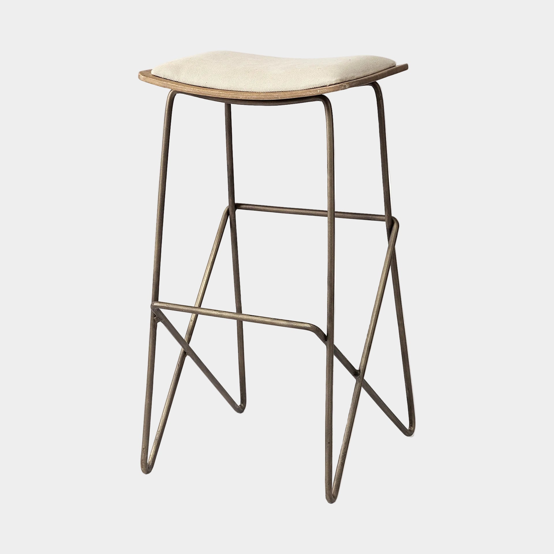 Katniss Fabric Seat Stool