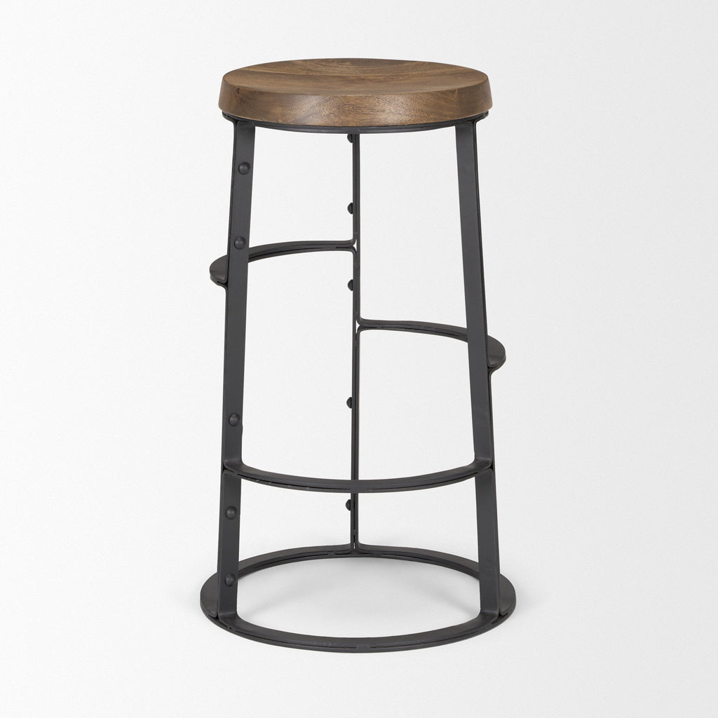 Neo Wood Seat Bar/Counter Stool