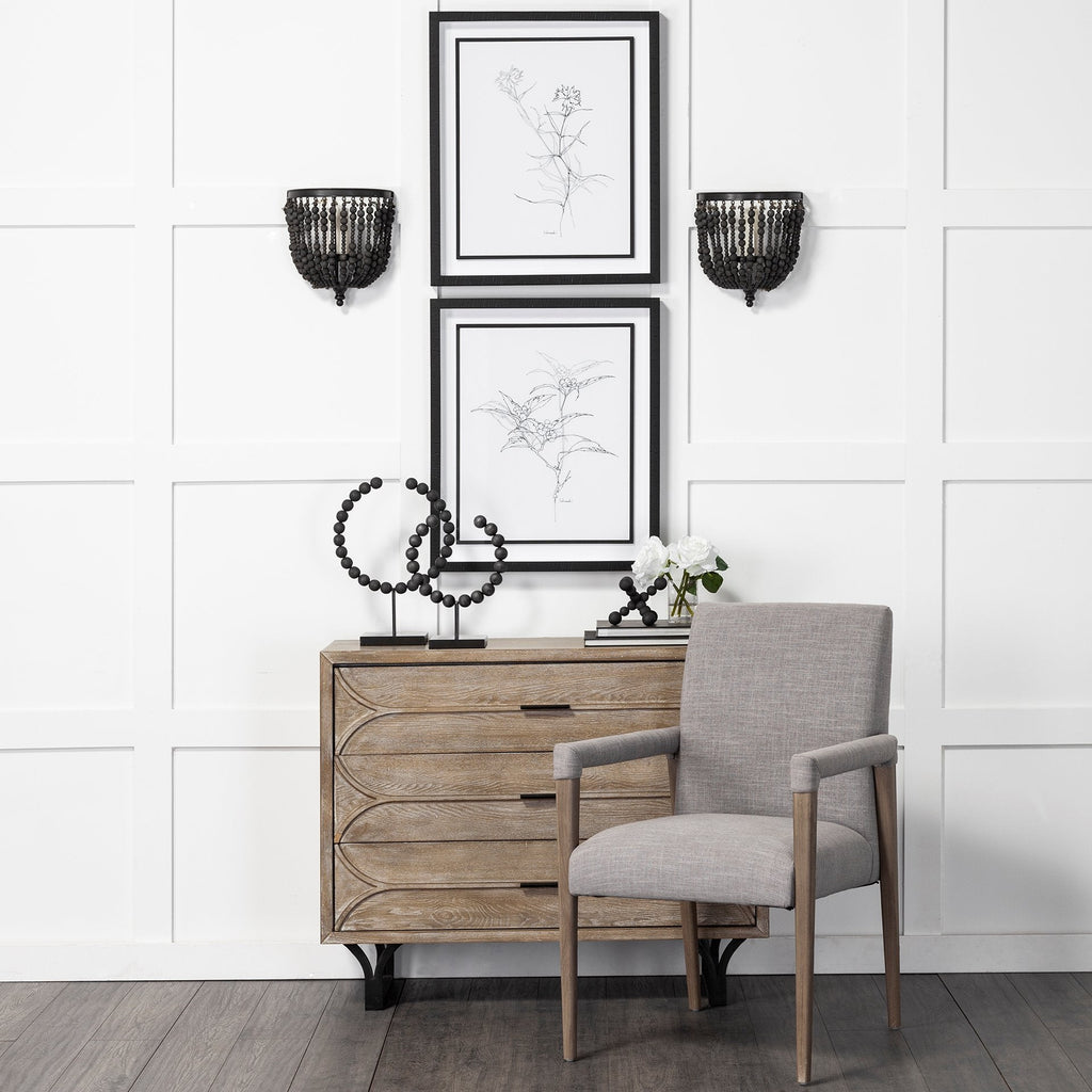 Palisades Fabric Dining Armchair