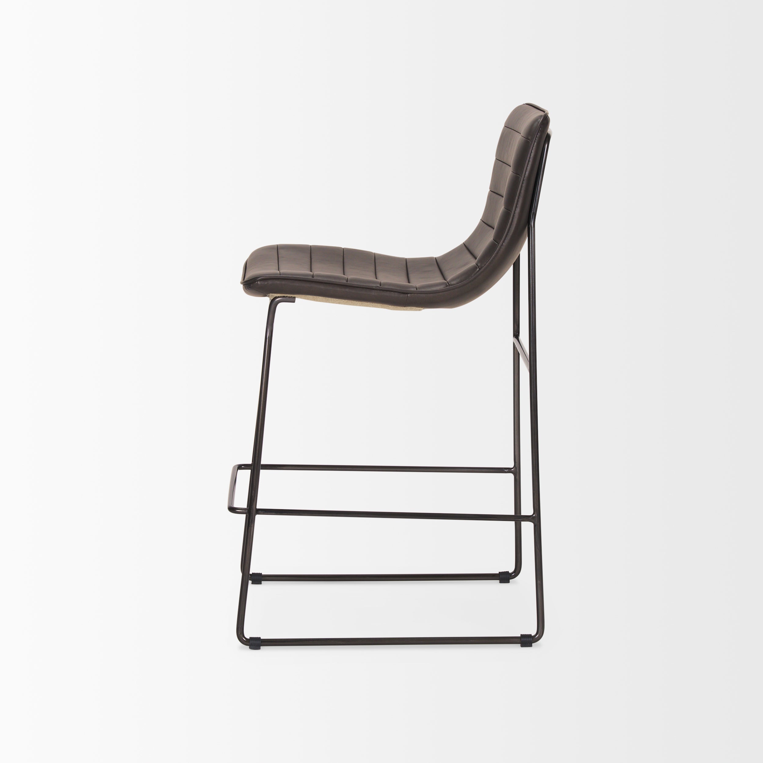 Meritt Leather Seat Bar Stool