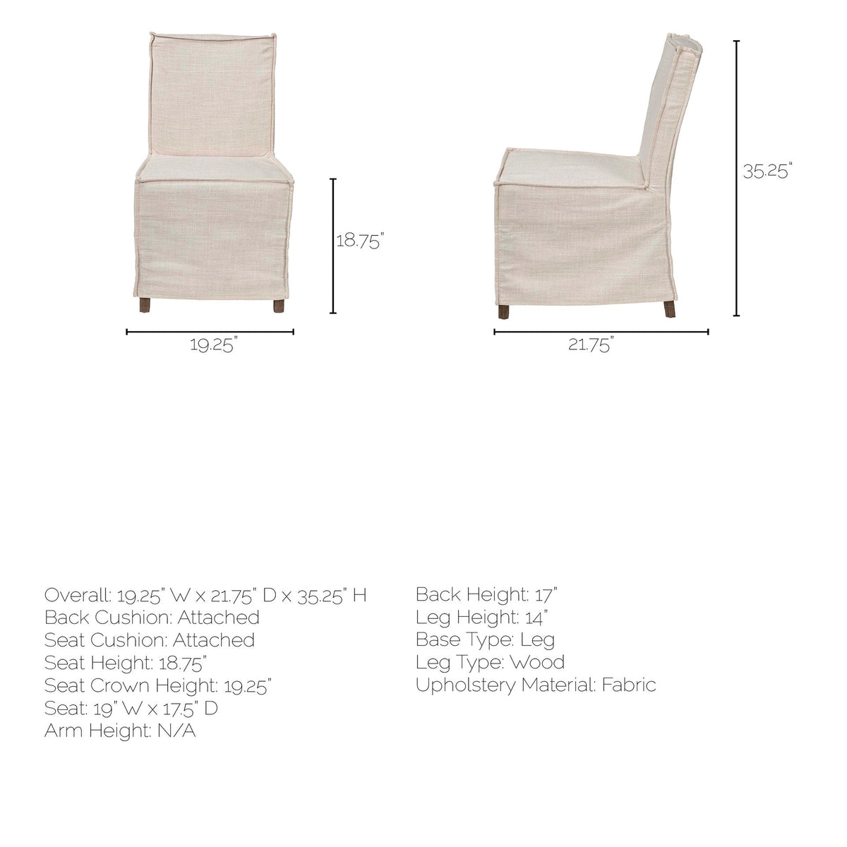 Elbert Fabric Dining Chair