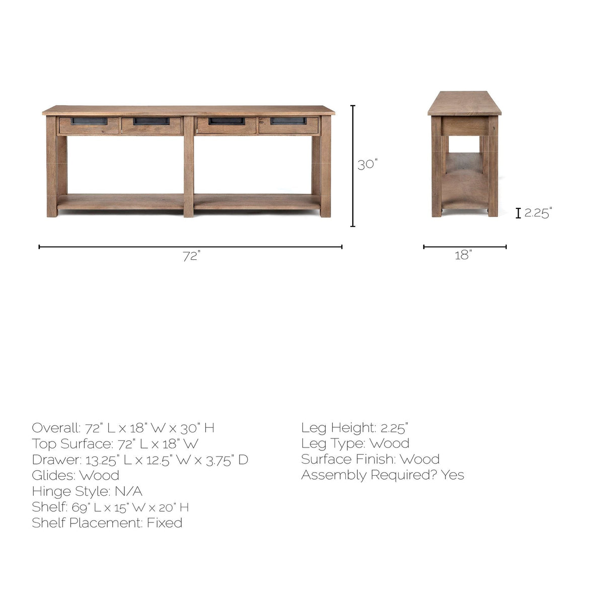 Harrelson Console Table