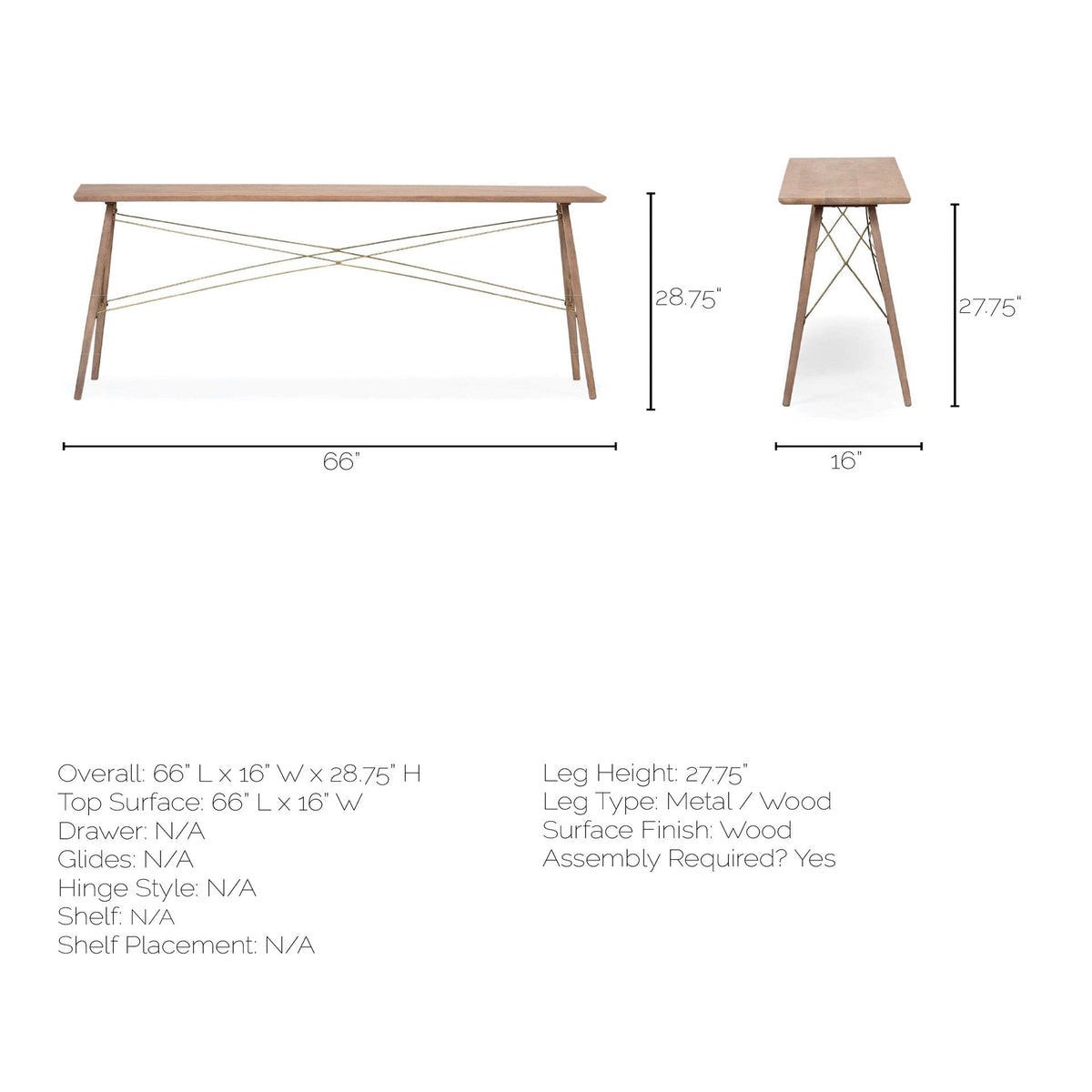 Kirby Console Table