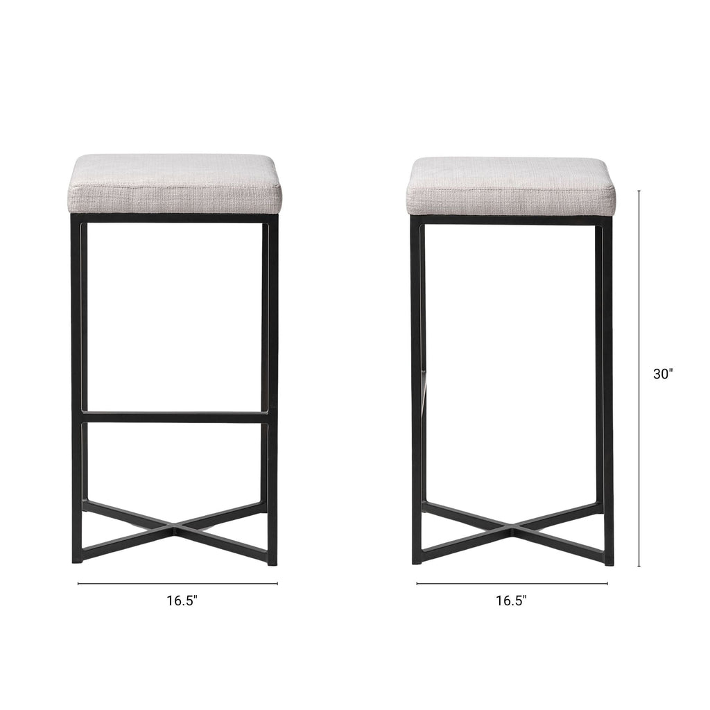 Frodo Fabric Bar Stool