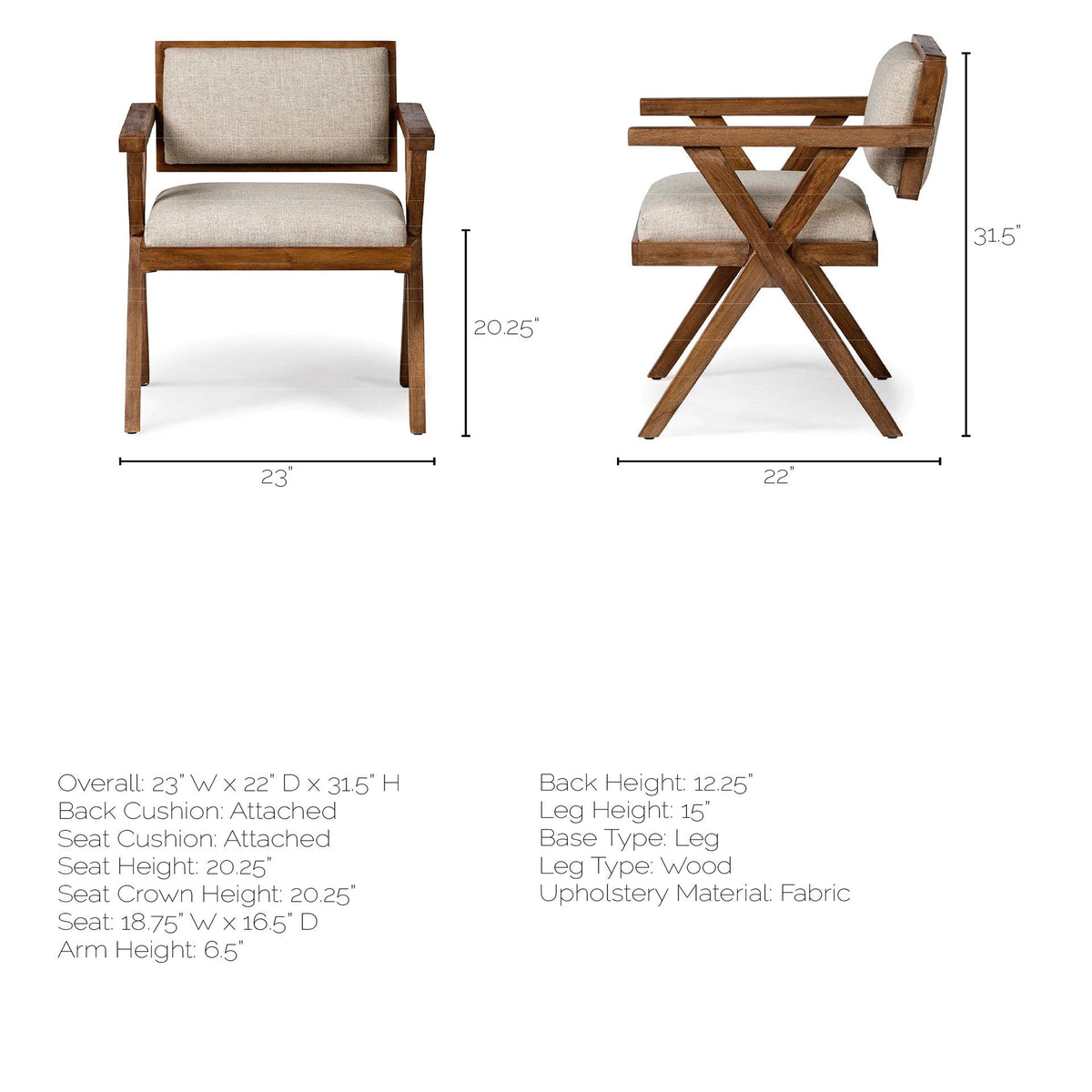 Topanga Dining Armchair