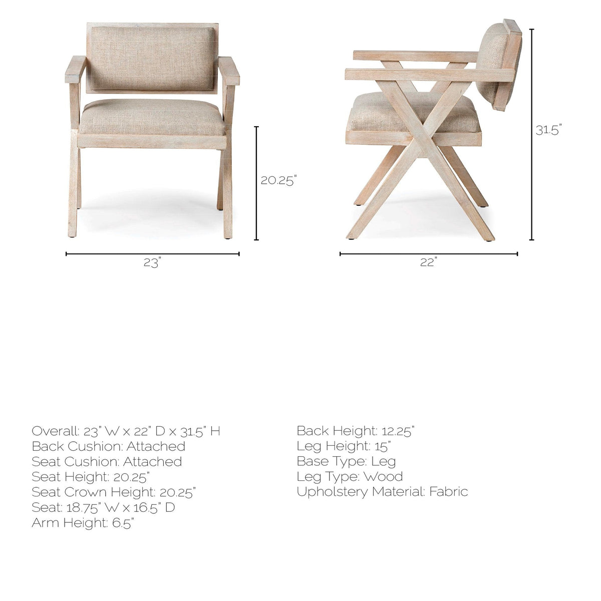 Topanga Dining Armchair