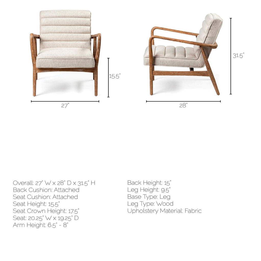 Ajax Upholstered Accent Chair
