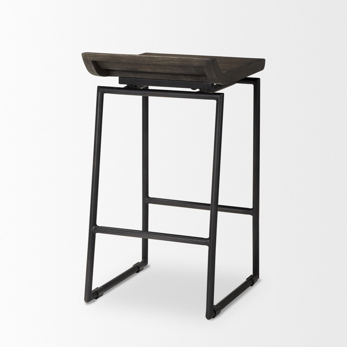 Givens Wood Seat Counter Stool