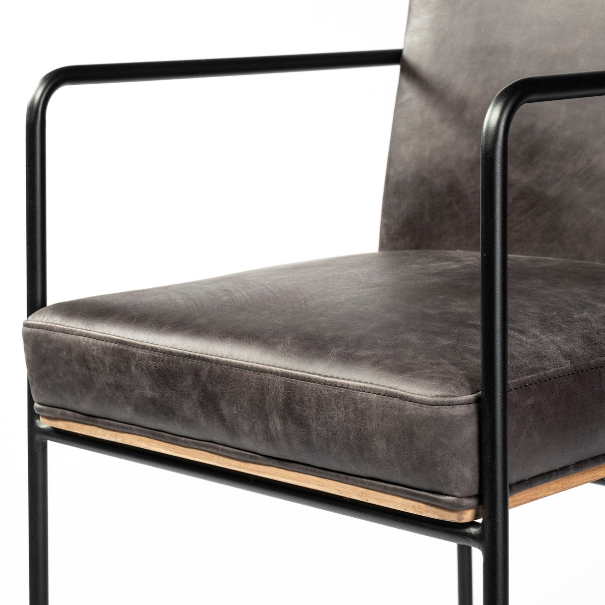 Stamford Leather Counter Stool