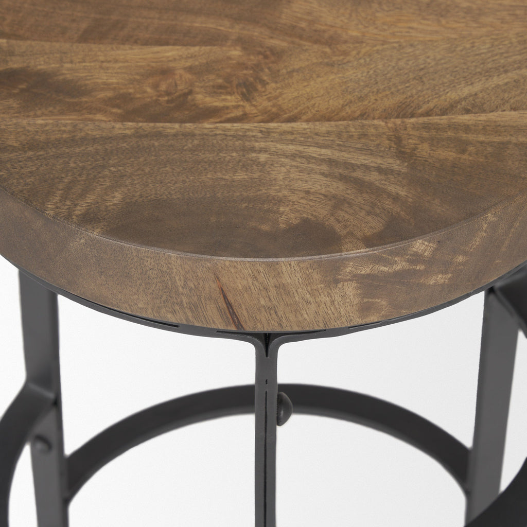 Neo Wood Seat Bar/Counter Stool