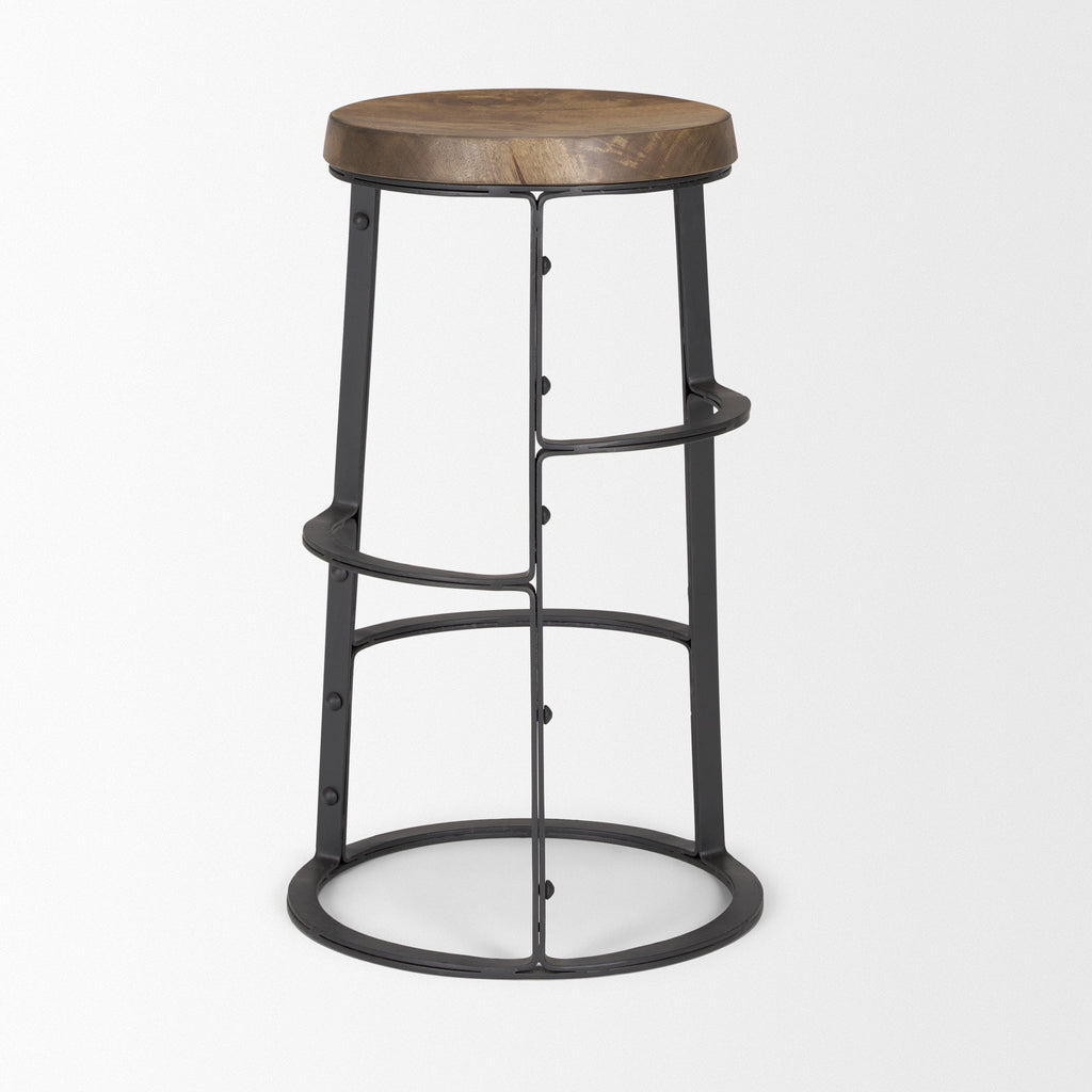 Neo Wood Seat Bar/Counter Stool