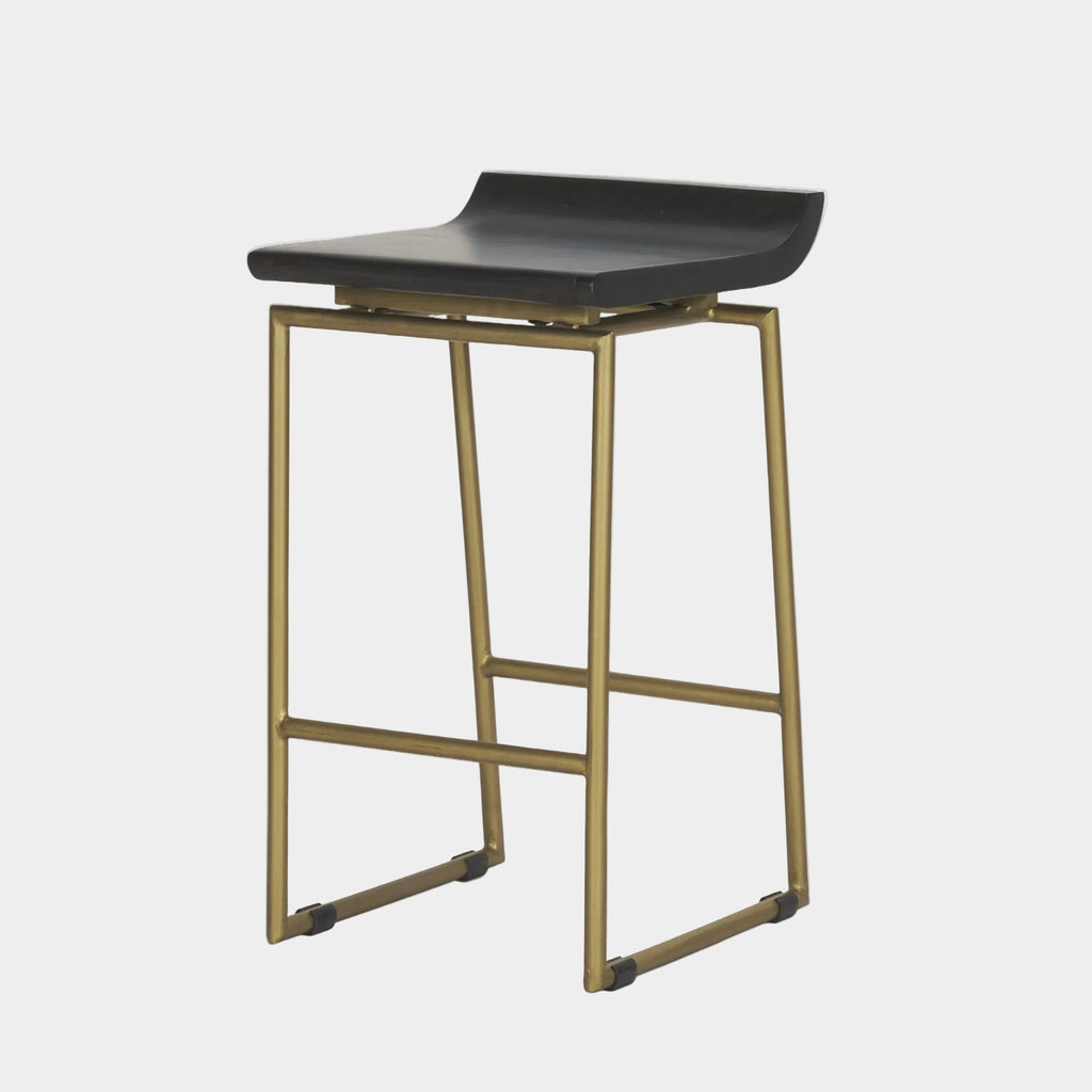 Givens Wood Seat Counter Stool