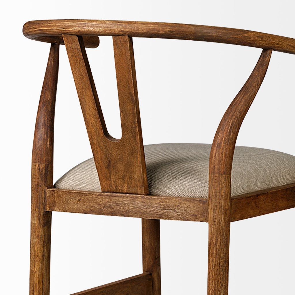 Trixie Upholstered Seat Bar Stool