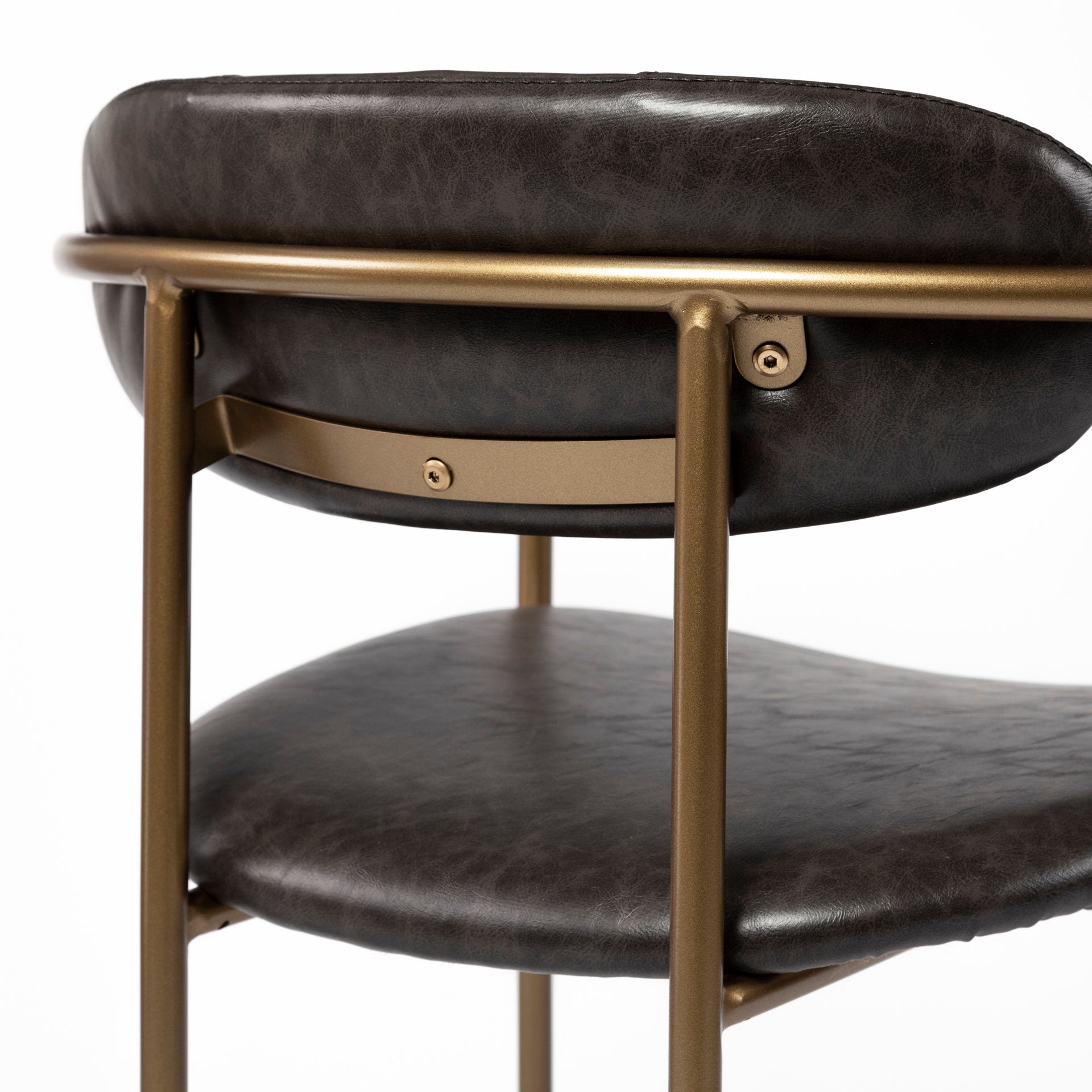 Parker Faux Leather Seat Counter Stool
