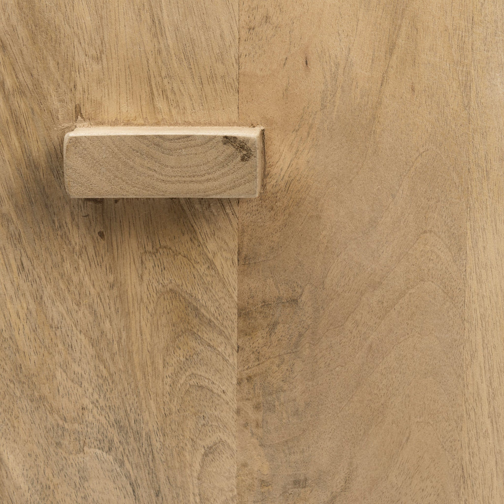 Aida Wood Seat Bar Stool