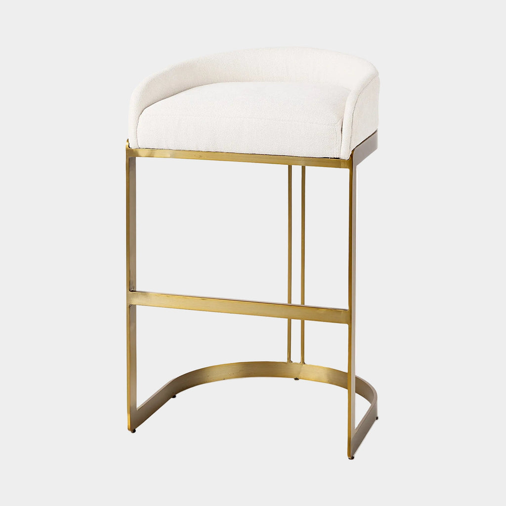 Hollyfield Fabric Seat Contract-Grade Bar Stool