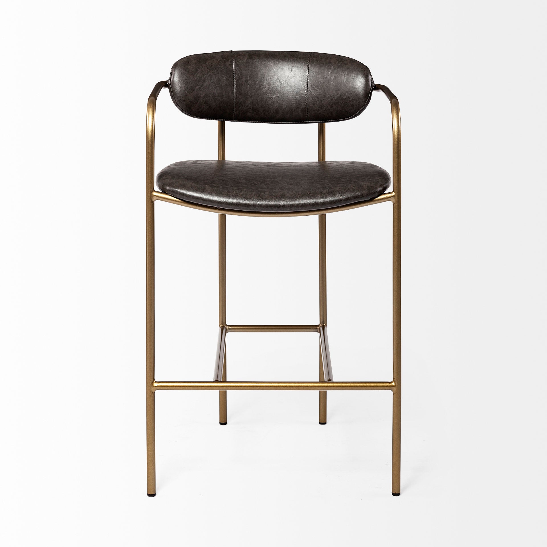 Parker Faux Leather Seat Counter Stool