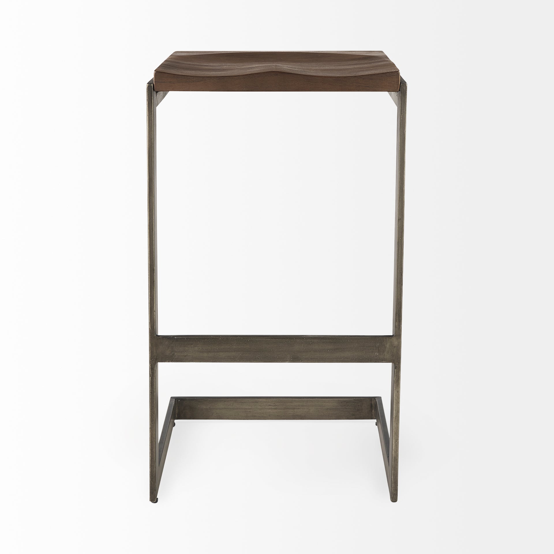 Kiran Wood Seat Bar/Counter Stool