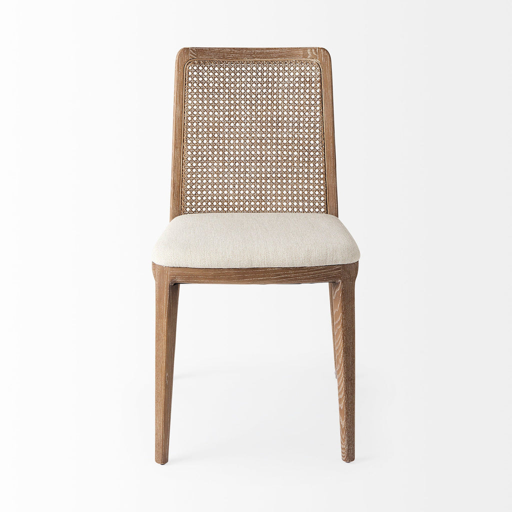 Clara Light Brown Cane Back Dining Chair