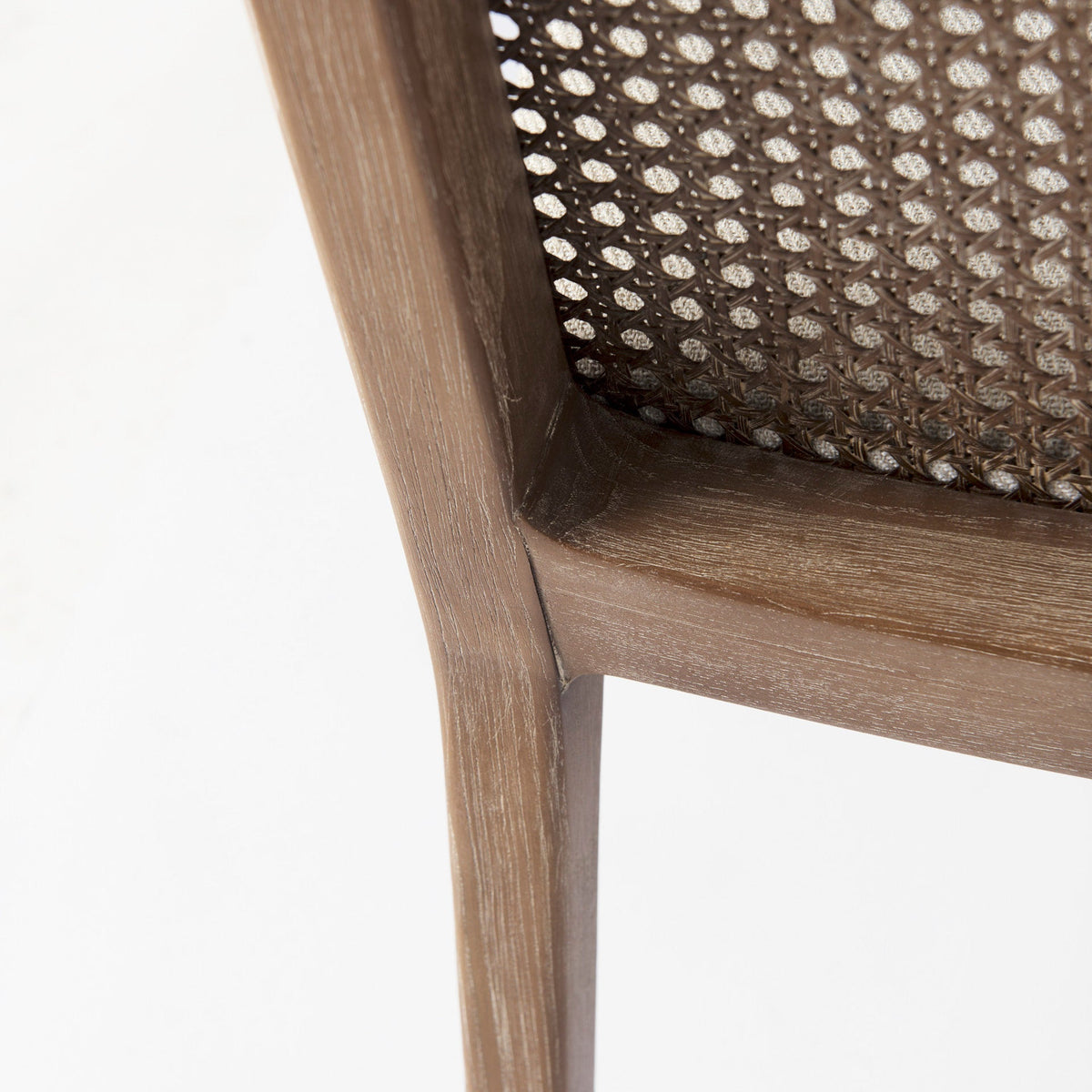 Clara Light Brown Cane Back Dining Chair