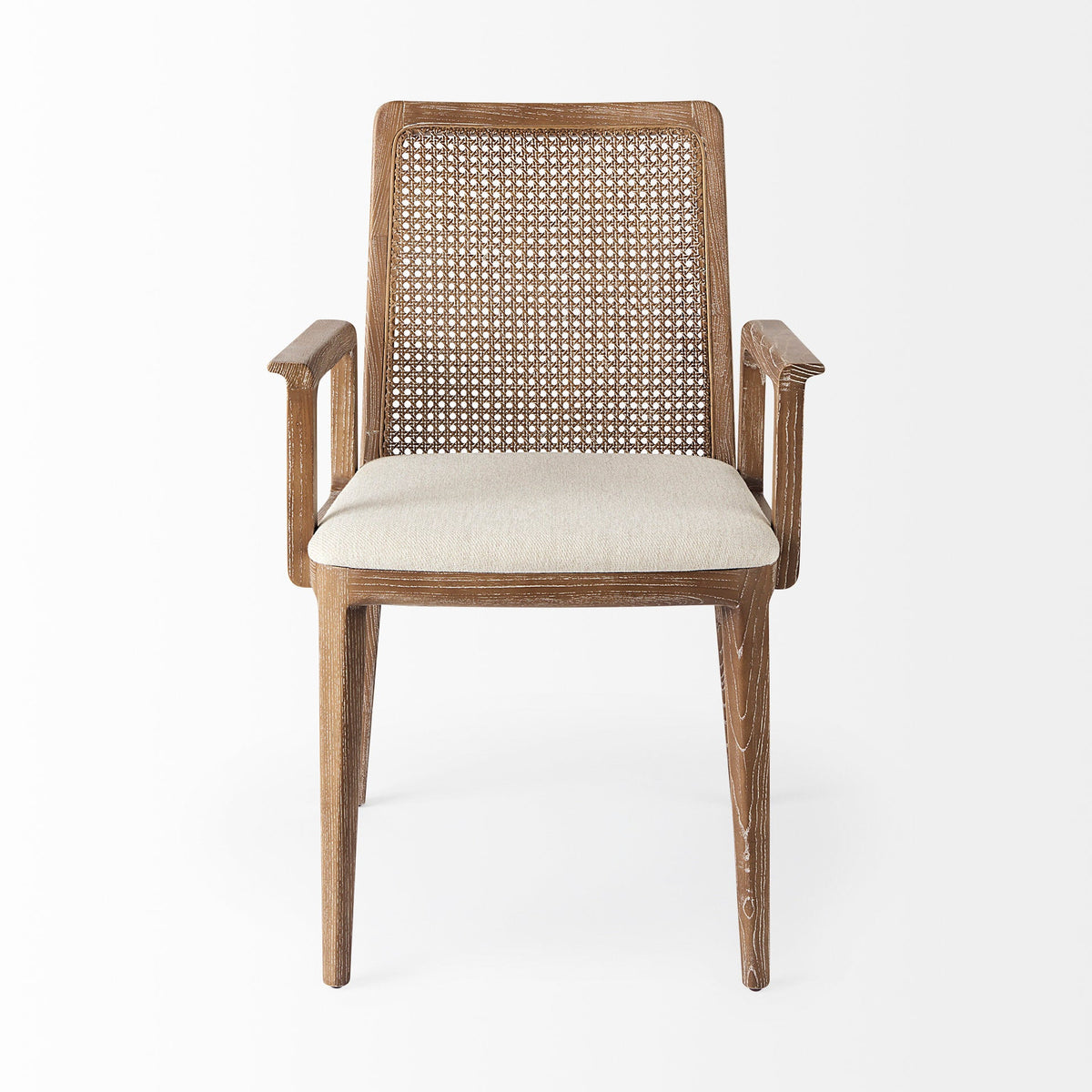 Clara Light Brown Cane Back Dining Chair
