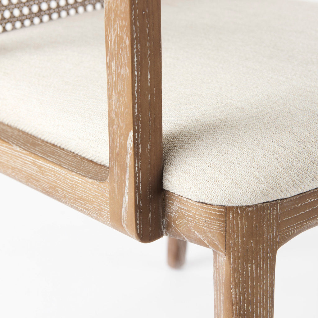 Clara Light Brown Cane Back Dining Chair