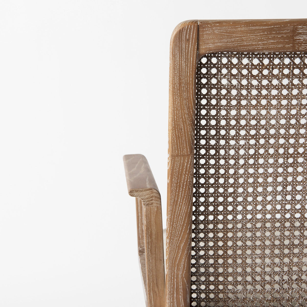 Clara Light Brown Cane Back Dining Chair