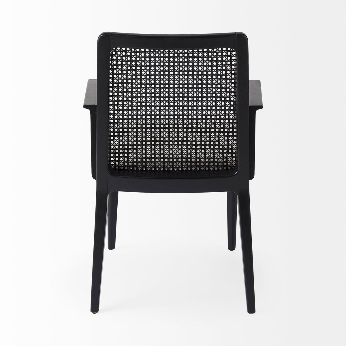 Clara Black Cane Back Dining Chair